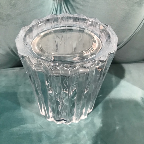 Marquis by Waterford 8" Lead Crystal Oval Vase #156027 Signed, Made in Japan - Picture 7 of 10